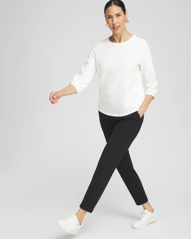 Zenergy Textured Pullover Top - image 2
